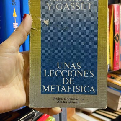 Unas lecciones de metafísica