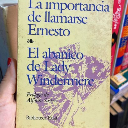 La importancia de llamarse Ernesto